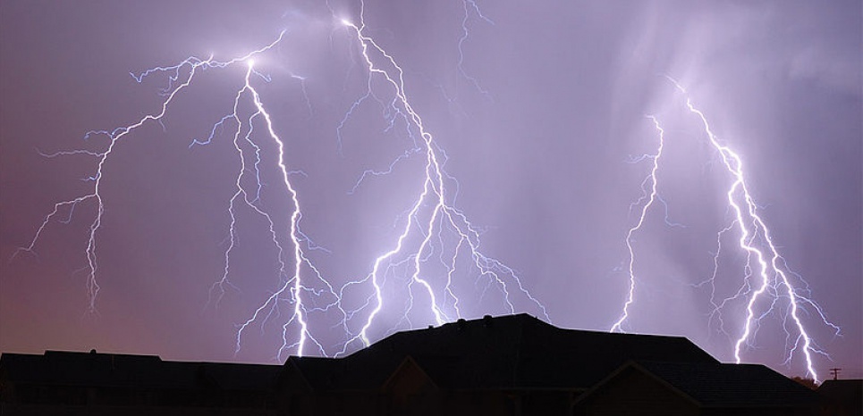 Éclairs multiples, dans un orage aux Etats-Unis (Jared Smith/Wikimedia Commons/CC)