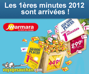 1ères Minutes Marmara chez Voyages Auchan