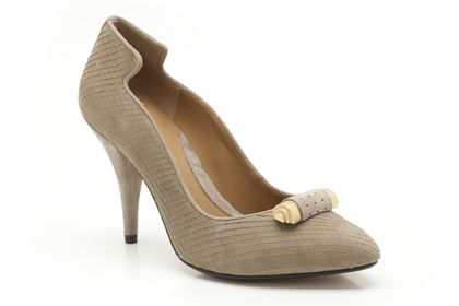 Escarpins Clarks - Chaussures habillé femme Azizi Ivory, Python cèpe