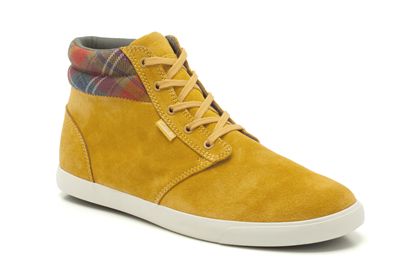 Clarks Boots sport homme Torbay Mid Jaune moutarde, Boots Clarks