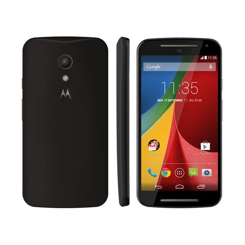 Motorola Moto G 2ème génération noir, Smartphone Moto G Rue du Commerce