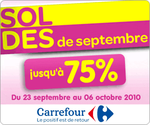 Soldes Carrefour jusqu’à -75% 