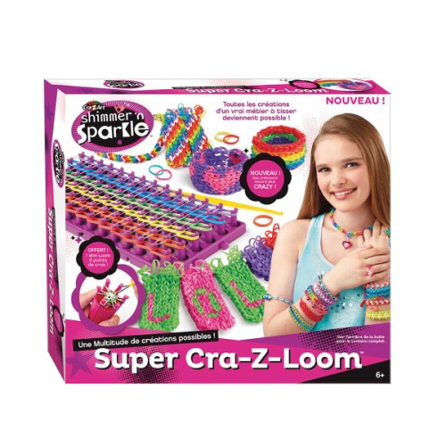 Super fabrique bracelets en élastiques Cra-Z-Loom - Loisirs créatifs Oxybul éveil et Jeux