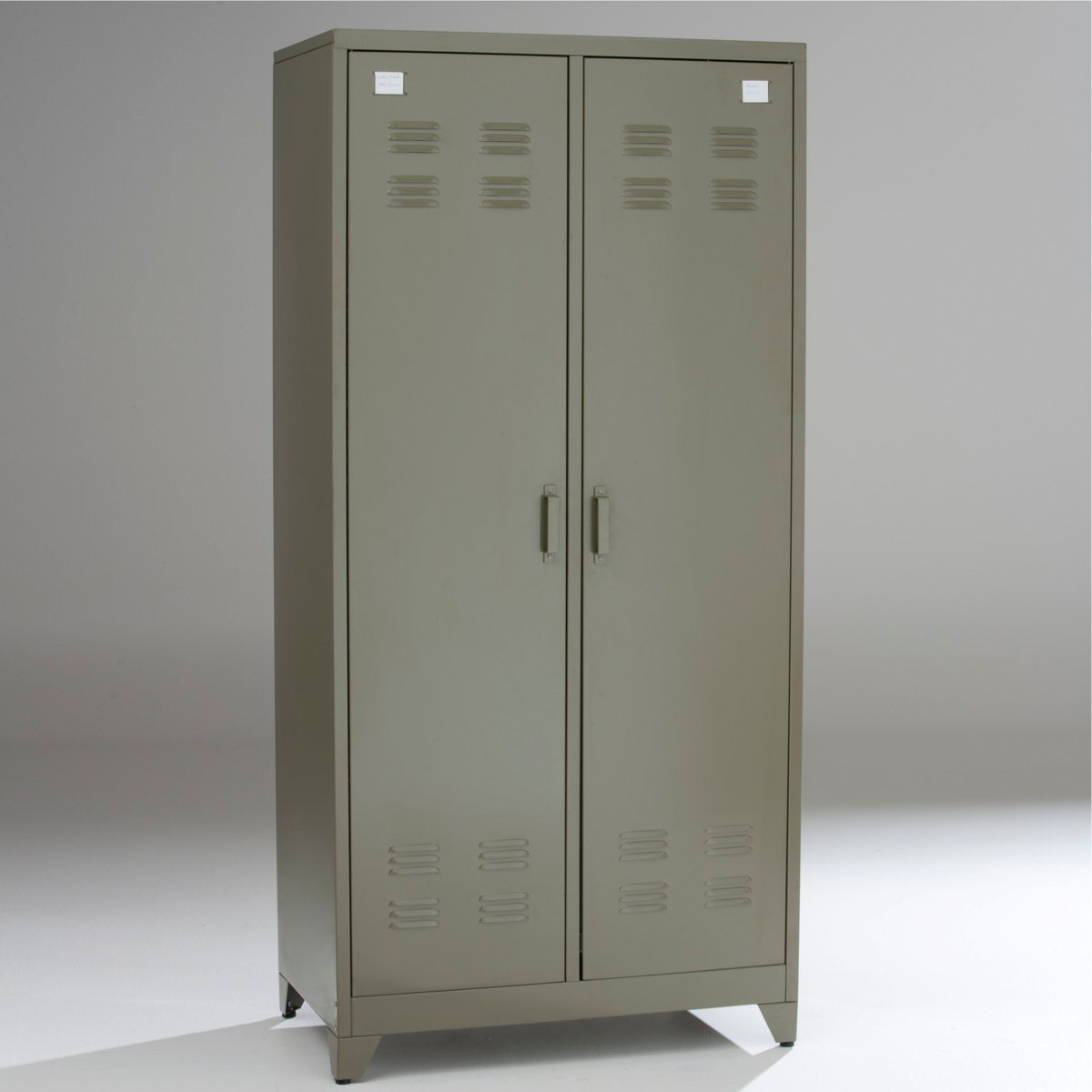 Armoire La Redoute - Armoire vestiaire, métal, 2 portes, HIBA