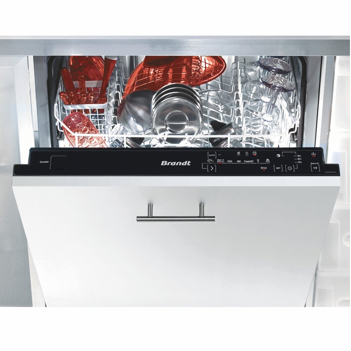 Lave Vaisselle La Redoute - Lave-vaisselle intégrable VH900JE1 Brandt Prix 369,99 Euros