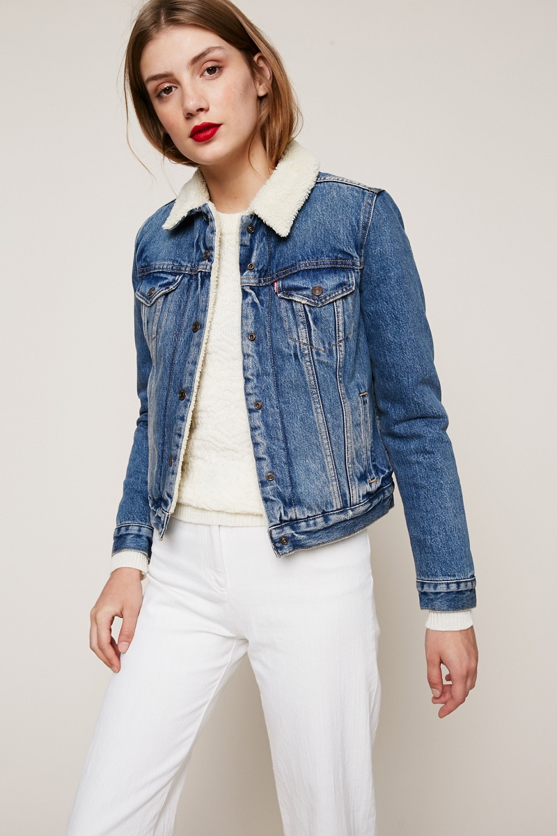 Levi's Veste jean Extremely Lovable Original Trucker - Veste en Jeans Femme  Monshowroom 