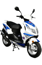 Scooter Carrefour - Revatto Scooter 50cc Sport 4 temps Prix 1 199,00 euros