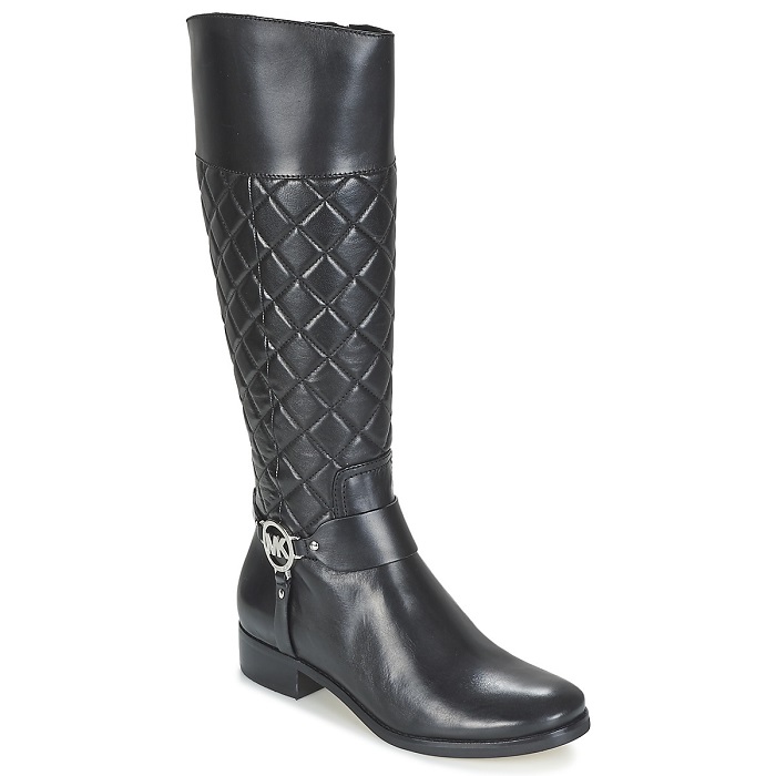 MICHAEL Michael Kors FULTON HARNESS BOOT QUILTED Noir