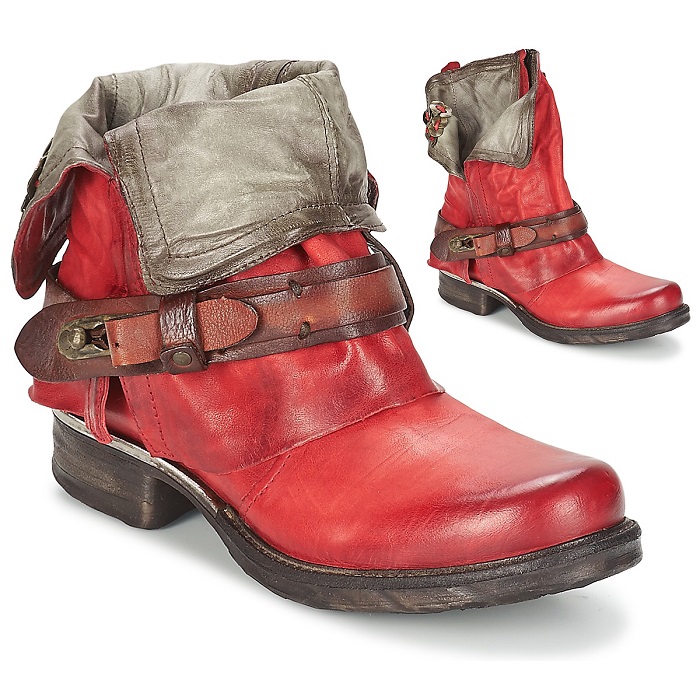 Behalf Lurk Of God Airstep / A.S.98 SAINT BIKE Rouge - Boots Femme Spartoo - Iziva.com