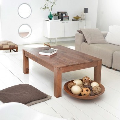 Table basse rectangulaire WILNOR Tikamoon - Table Basse 3 Suisses