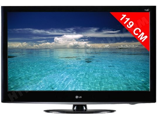 TV LCD 47" (119 cm) HD TV LG 47LD420 Prix 799 Euros Carrefour.fr