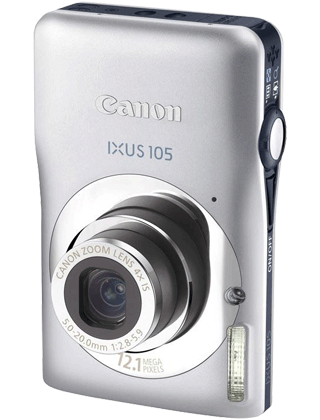 Appareil Photo Numerique Carrefour - Compact Canon IXUS 105 SILVER Prix 99 Euros
