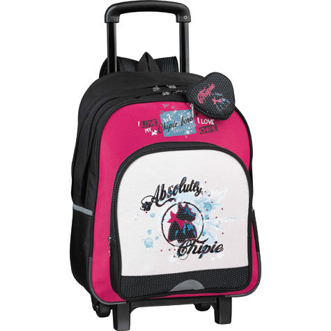 Cartable Office DEPOT - Sac a roulettes Chipie Absolutely Prix 49,90 euros
