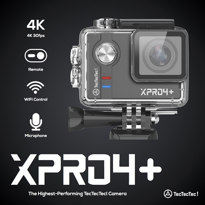 TecTecTec XPRO4 + Caméra Sport 4K Ultra HD