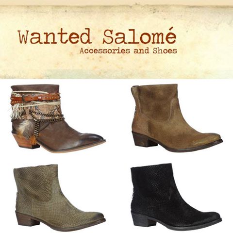 Santiags en cuir Austin Terra Wanted Salome - Santiags Monshowroom