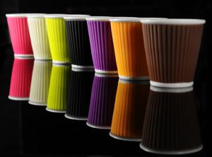 Tasses à café Decoclico - Gobelet en porcelaine et silicone à expresso Les Artistes coloris divers