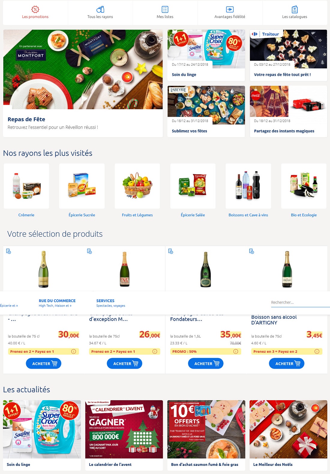 Carrefour Supermarché en ligne