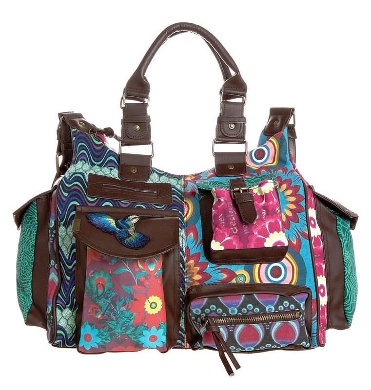 Sac à main Zalando - Sac à main Desigual multicolore Prix 69,00 Euros