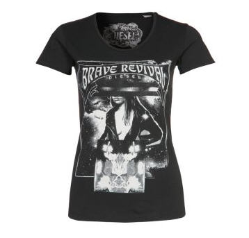 T-shirt imprimé Diesel SPACEQUEEN noir, T-shirts Femme Zalando