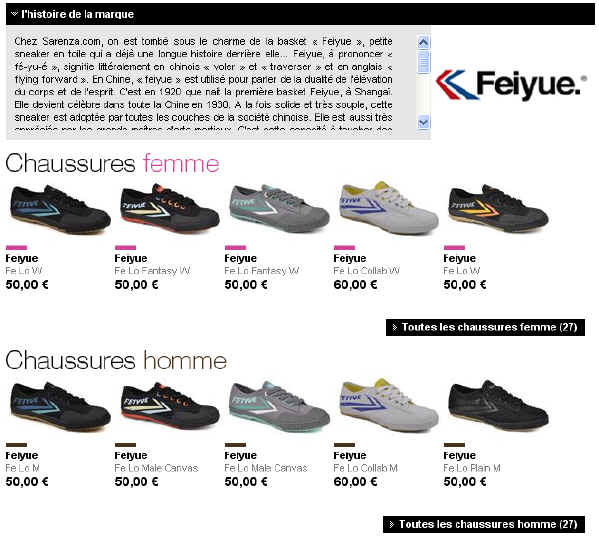chaussures Feiyue