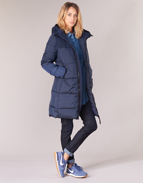 G-Star Raw WHISTLER HDD QLT SLIM LONG COAT Marine