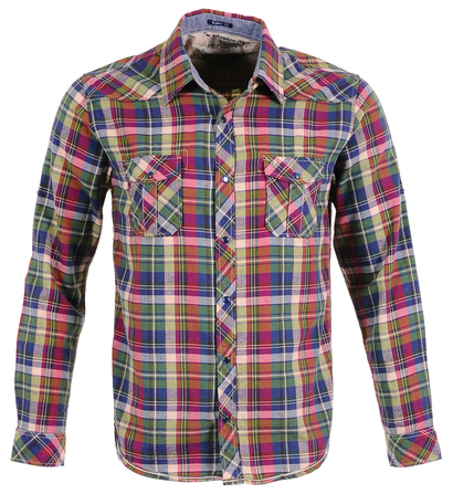 Chemise Homme Galeries Lafayette - Chemise droite à carreaux DESIGUAL Multicolore