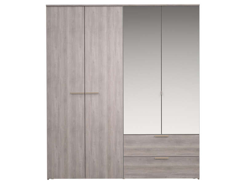 Armoire 4 portes battantes TEMPO 2 - Conforama