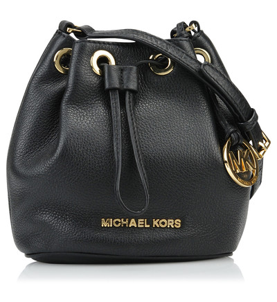 Sac seau en cuir Jules Michael Kors en noir - Sacs Galeries Lafayette