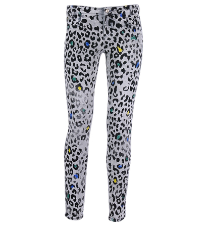 Jeans Galeries Lafayette - Jeans Guess slim léopard Guess Noir