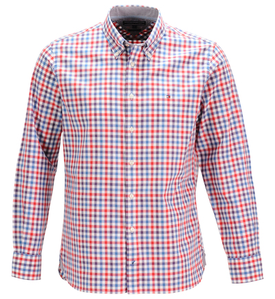 Chemise Bobby Tommy Hilfiger Rouge - Chemise Homme Galeries Lafayette
