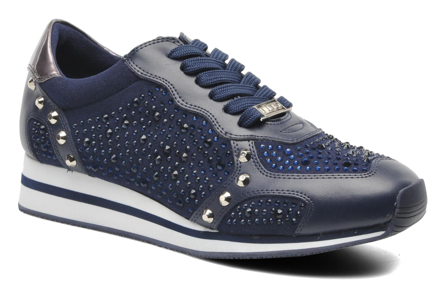 Liu Jo Running Clio Strass Bleu - Baskets Femme Sarenza