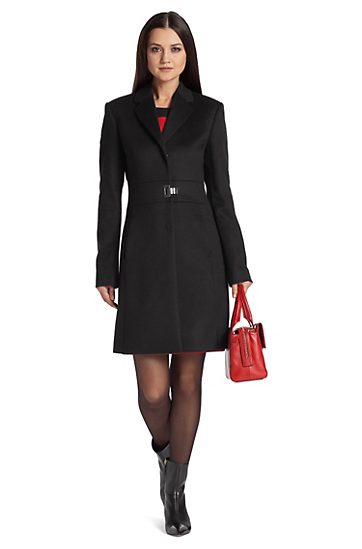 Manteaux femme Hugo Boss - Manteau en cachemire mélangé Meranda par HUGO