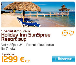 Séjour Jamaique Vacances Transat - Holiday Inn Sunspree prix 1 299,00 Euros