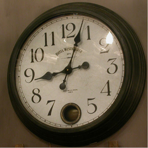 Horloge Décoclico - Horloge Hôtel Westminster Chehoma Prix 85,00 Euros