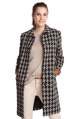 Soldes Manteau Femme Esprit - Manteau à carreaux Vichy