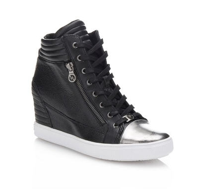Sneakers Guess - Janet High Top Leather Sneaker Guess