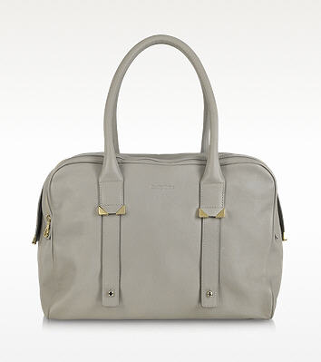 Large Daisie Light Taupe Leather Tote See by Chloé - Soldes Sacs Forzieri