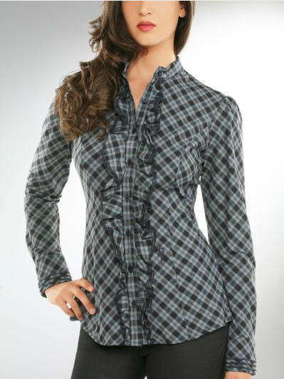 Chemise Guess - GbyM Rouches Shirt Guess Prix 149,00 Euros