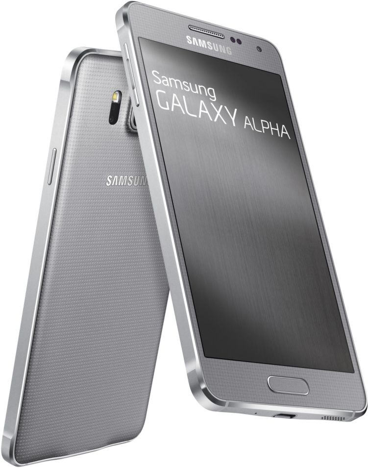 Smartphone SAMSUNG Galaxy Alpha 32 Go Silver - Smartphone Boulanger