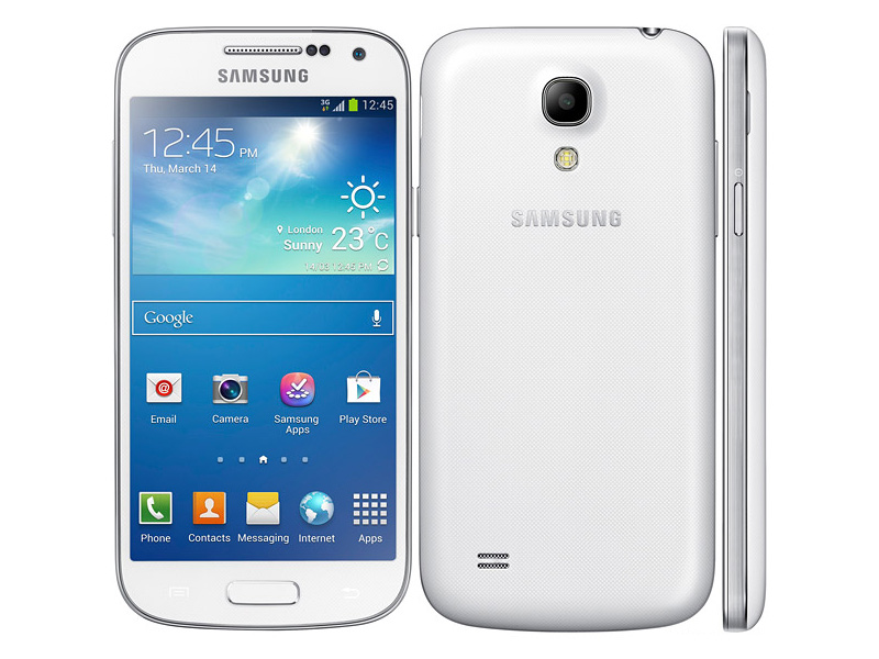 SAMSUNG Galaxy S4 Mini Blanc - Smartphone SAMSUNG Galaxy S4 Mini Blanc Rue du Commerce