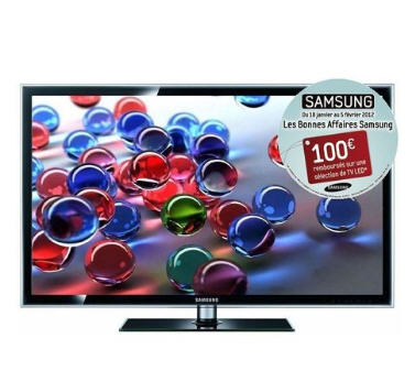 TV 3D Auchan - SAMSUNG UE55D6200 - 3D Prix 1 270,00 Euros