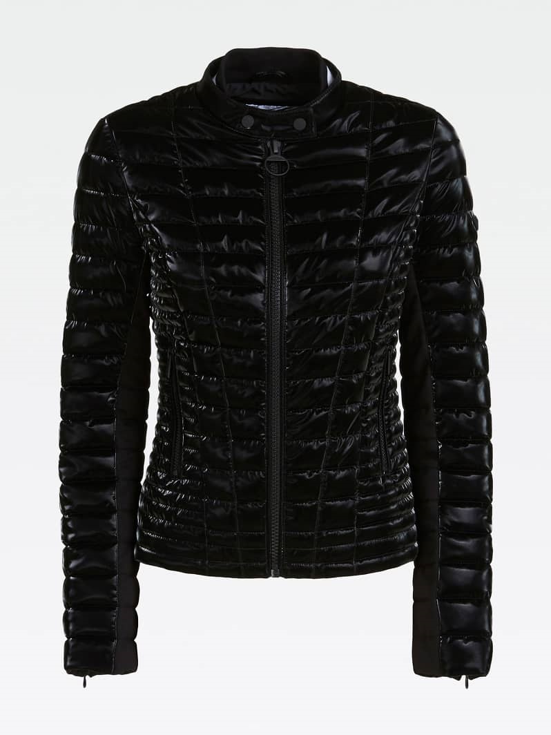 VESTE OUATINEE SIMILICUIR Noir Guess