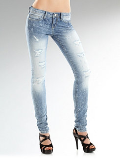 Jeans Femme Guess - FOXY SKINNY Jeans Prix 105,00 Euros