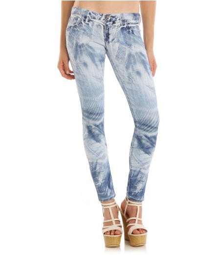 Jeans Guess, Beverly Tropical Dream Jeans