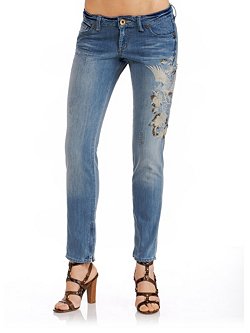 Beverly Stretch Hazzardous Denim