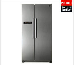 Electromenager BUT - Réfrigérateur américain DAEWOO FRN-X22B3CSI Prix 679,00 Euros