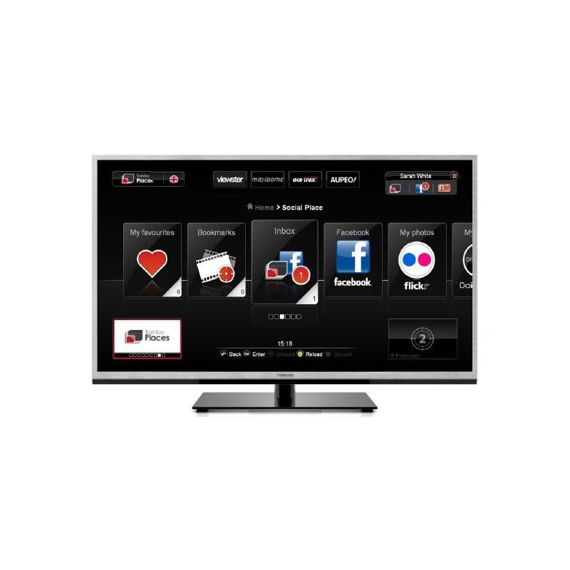 Televiseur LED Auchan - TOSHIBA 40TL933F - 3D prix 599,00 euros