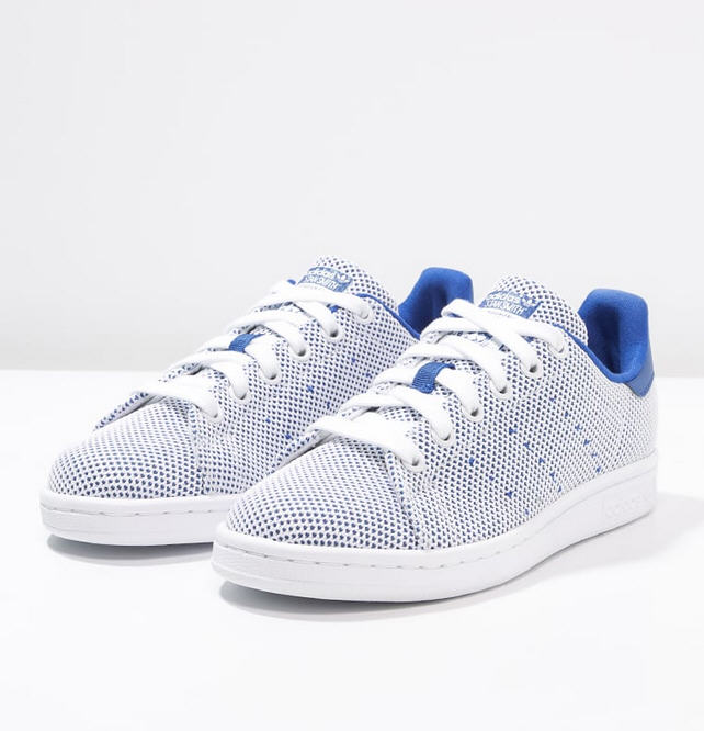 Adidas Originals STAN SMITH Baskets blue/white - Baskets Femme Zalando
