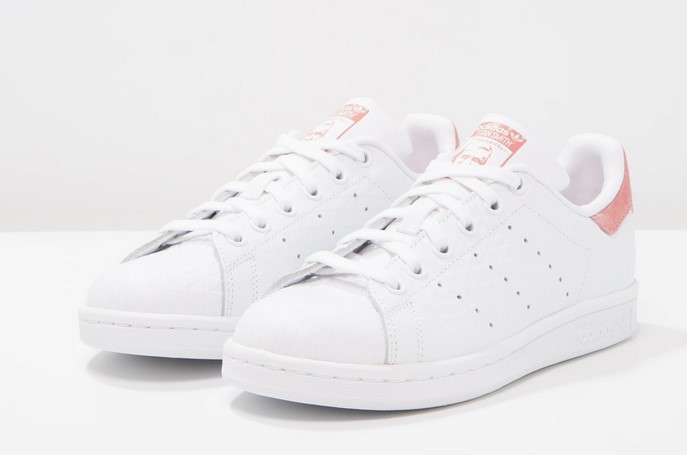 Adidas Originals STAN SMITH Baskets basses footwear white/raw pink ...