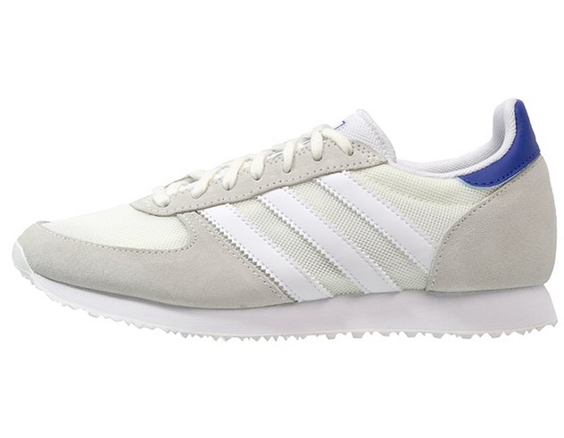 Adidas Originals ZX RACER Baskets basses offwhite/white/collegiate royal 